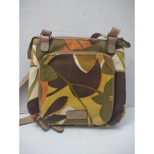 Relic Crossbody Bag Purse Tote Colorful Floral Leaves Boho Autumn